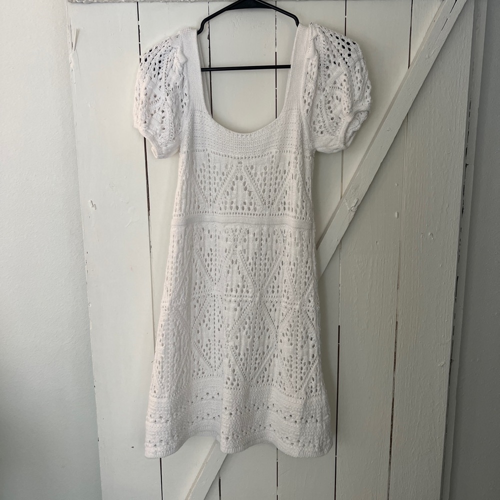 Zara crochet dress